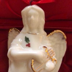 Baum Bros. Porcelain Angel Ornament